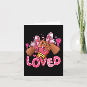 Geliebte Valentinstag Afro Sneaker Valentinstag Fr Karte