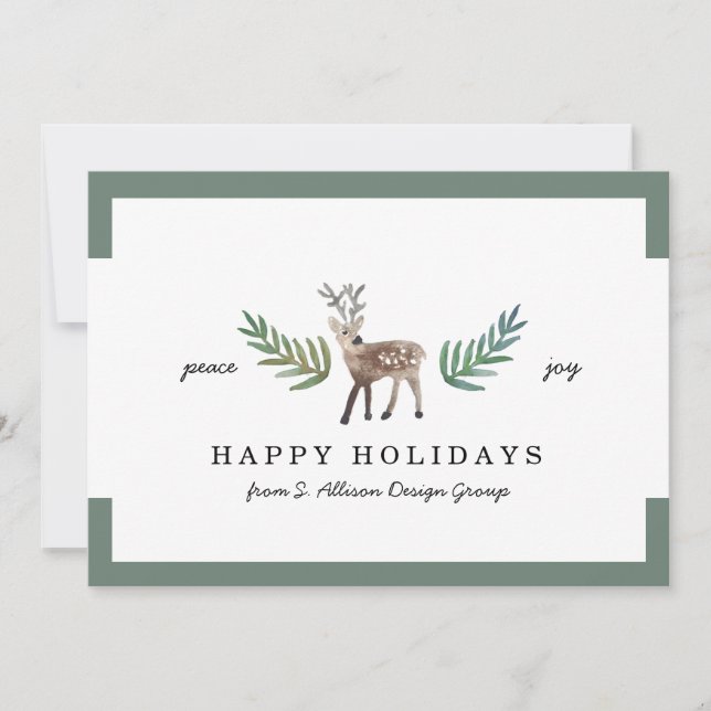 Geliebter lieb Unternehmensfeiertag Feiertagskarte (Vorderseite)