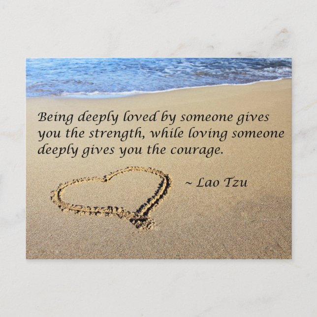 Geliebtes Sein Postkarte (Vorderseite)