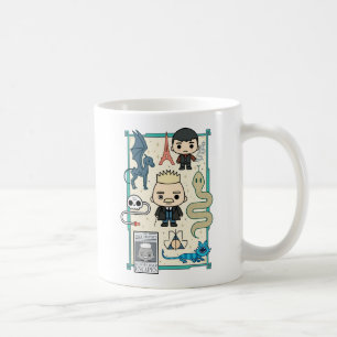 GELLERT GRINDELWALD™ & Barebone-Cartoon Kaffeetasse