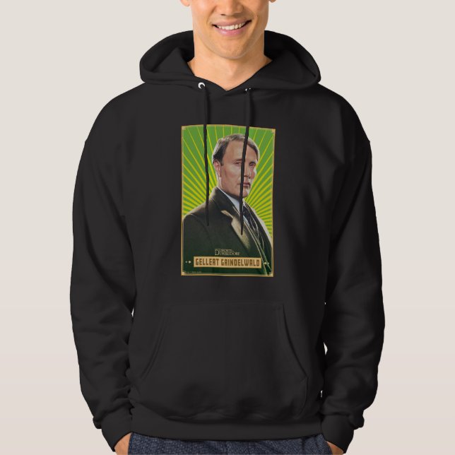 Gellert Grindelwald Character Graphic Hoodie (Vorderseite)