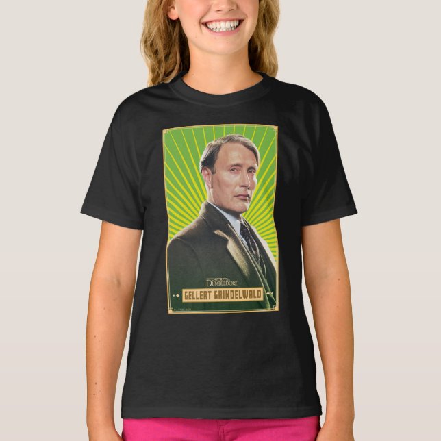 Gellert Grindelwald Character Graphic T-Shirt (Vorderseite)