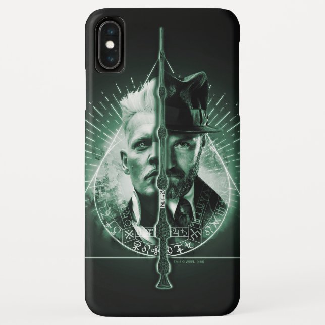 GELLERT GRINDELWALD™ gegen Dumbledore Case-Mate iPhone Hülle (Rückseite)