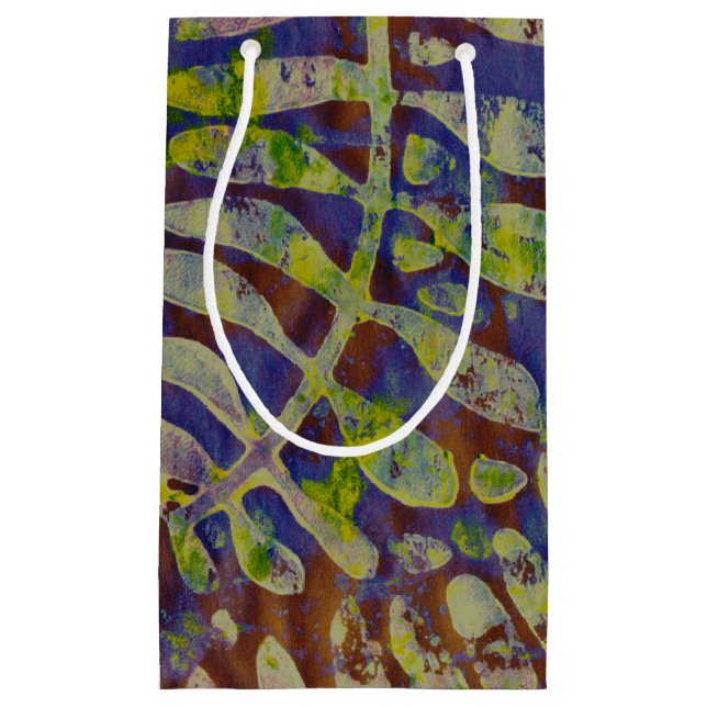 Gelli Print Stift Abstrakte Kunst Kleine Geschenktüte (Vorderseite)