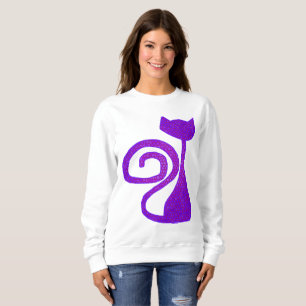 Gelockt-Schwanz Katzen-Kleidung Sweatshirt