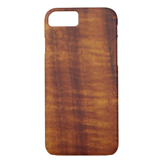 Gelockte hawaiische Koa Holz-Art Case-Mate iPhone Hülle (Rückseite)