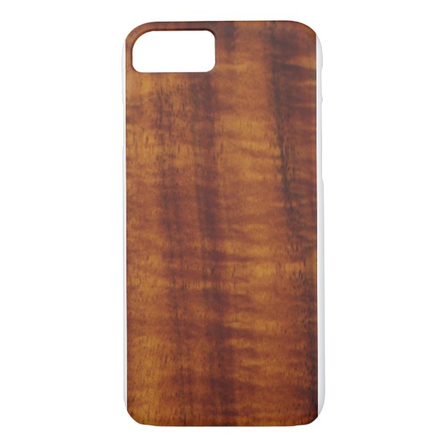 Gelockte hawaiische Koa Holz-Art Case-Mate iPhone Hülle (Rückseite)