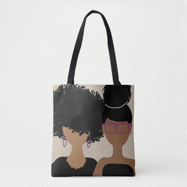 Gelockte Tasche der Schwester-{Abgabe} (Vorderseite)
