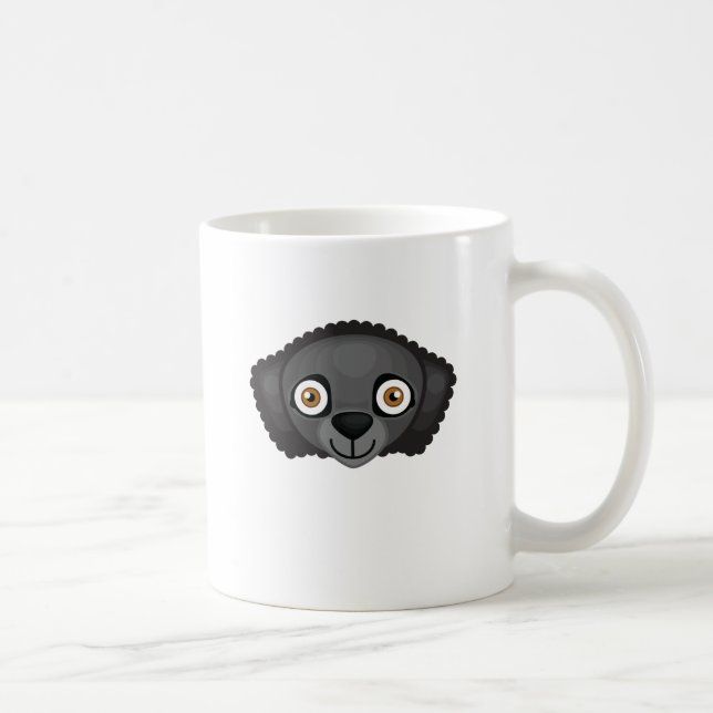 Gelockter Retriever Kaffeetasse (Rechts)