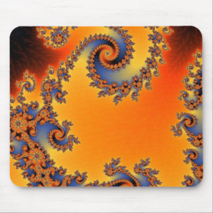 Gelöschtes Doppel-Spiral-Mauspad Mousepad