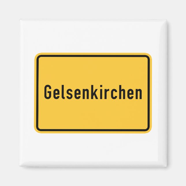 Gelsenkirchen, Deutschland Magnet (Vorne)