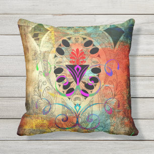"GELUKKIG COUSSIN de LANCER de TUIN" 16 x 16