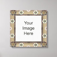 Gem and Bead Foto Vorlage gepackt Canvas