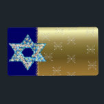 Gem dekoriert Star of David<br><div class="desc">Edelsteine und Funken,  die sich in der Form des Sterns von David füllen,  machen dies zu einem ganz besonderen Geschenk für sich selbst oder Freunde und Familie dieses Hanukkah.</div>