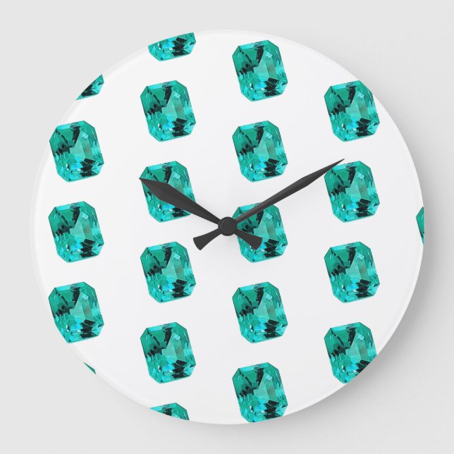 Gem Design Große Wanduhr (Vorderseite)