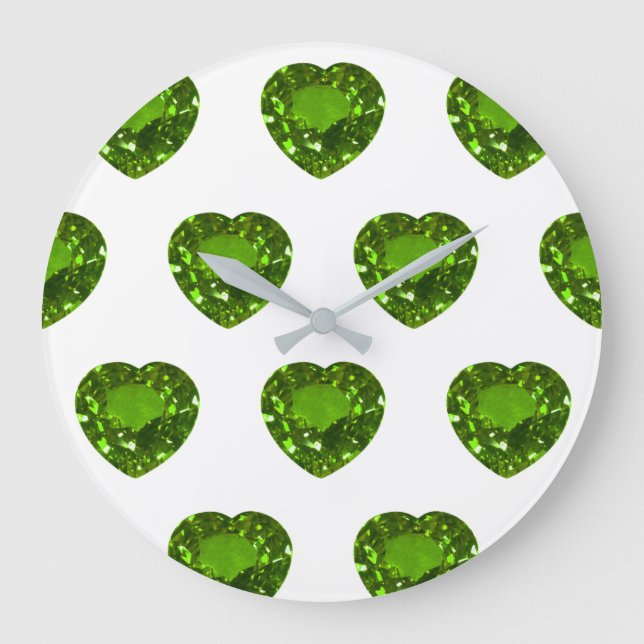 Gem Design Große Wanduhr (Vorderseite)