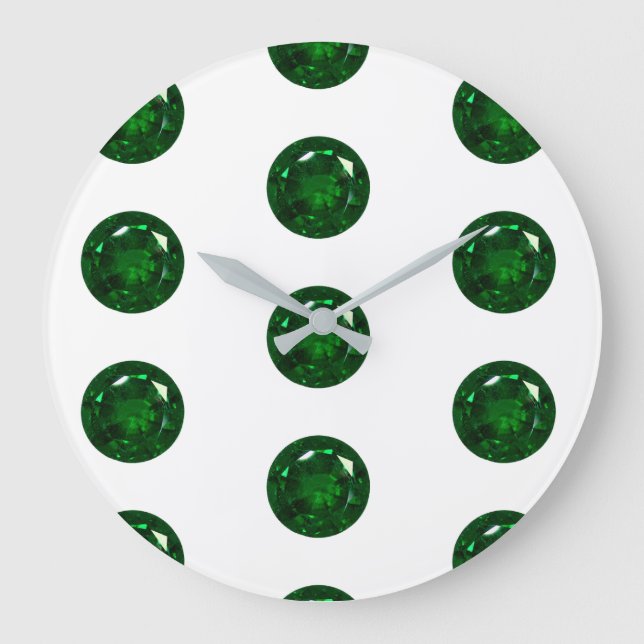 Gem Design Große Wanduhr (Vorderseite)