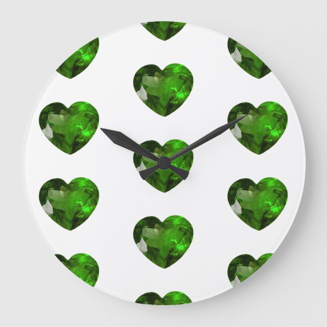 Gem Design Große Wanduhr (Vorderseite)