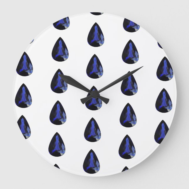 Gem Design Große Wanduhr (Vorderseite)