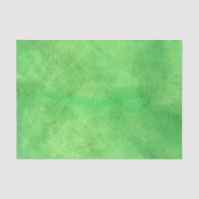 Gem Stone Pattern, Lime Green Jade Seidenpapier (Vorderseite)