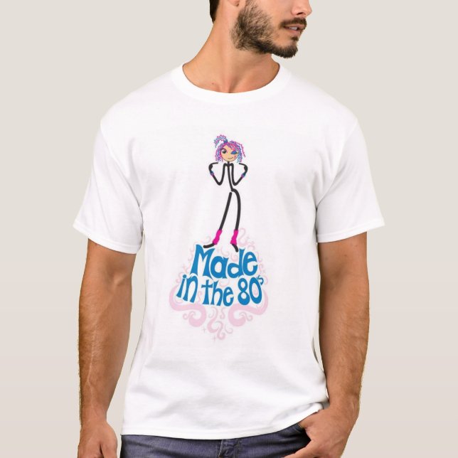 gemacht im 80ert-shirt T-Shirt (Vorderseite)