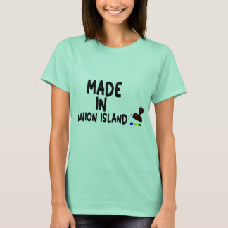 Gemacht im Gewerkschafts-Insel-T - Shirt