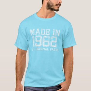 GEMACHT im Jahre 1962 alle VORLAGE zerteilt T-Shirt