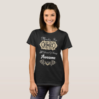 Gemacht im Jahre 1967 50 Jahre des Seins T-Shirt