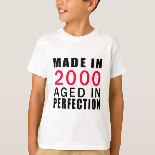 Gemacht im Jahre 2000 gealtert in der Perfektion T-Shirt