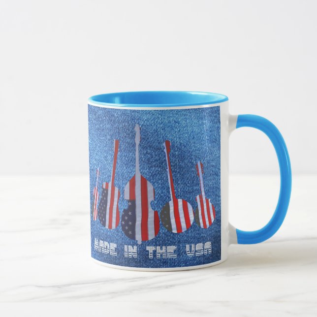GEMACHT IM USA-MUG TASSE (Rechts)