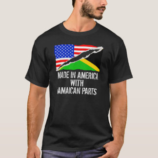 Gemacht in Amerika mit jamaikanischen Teilen T-Shirt