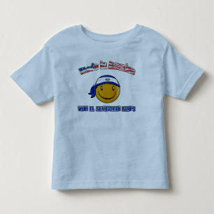 Gemacht in Amerika mit Teil EL Salvadorianer Kleinkind T-shirt