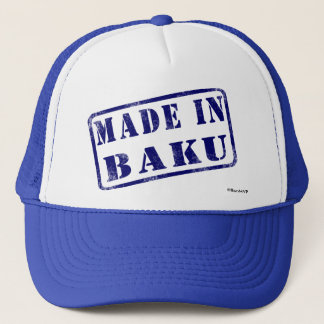 Gemacht in Baku Truckerkappe