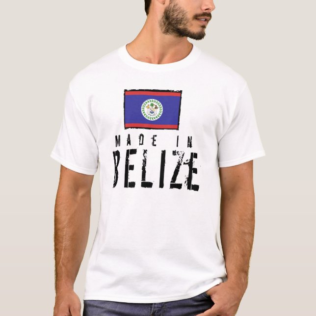 Gemacht in Belize T-Shirt (Vorderseite)