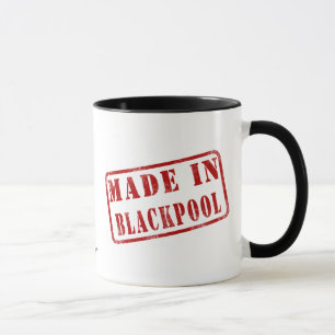 Gemacht in Blackpool Tasse