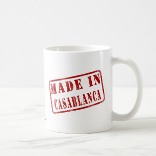 Gemacht in Casablanca Kaffeetasse