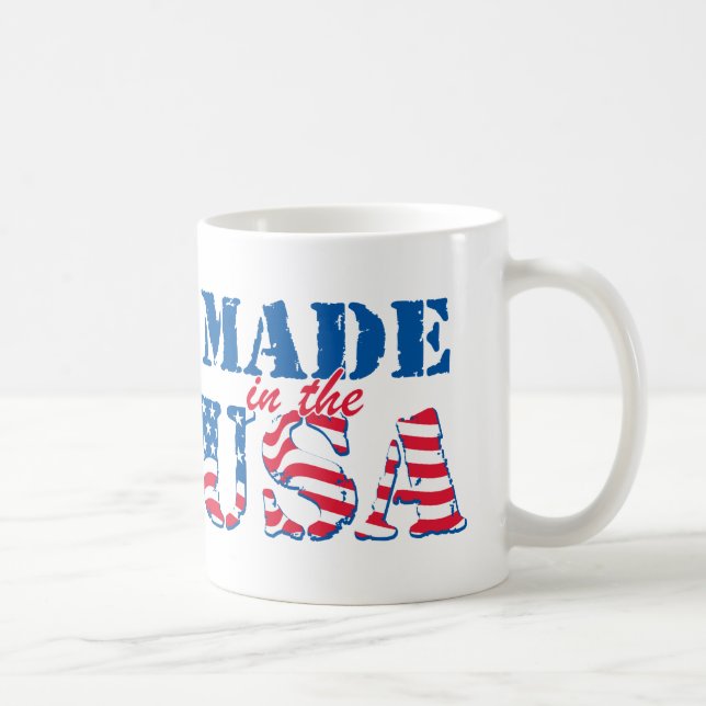 Gemacht in den USA Kaffeetasse (Rechts)