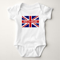 Gemacht in der England-Babykleidung