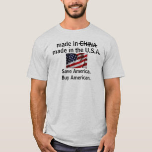 Gemacht in der USA-Unterstützung Amerika. Kaufen T-Shirt