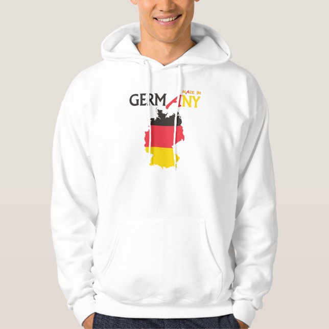 Gemacht in Deutschland Hoodie (Vorderseite)