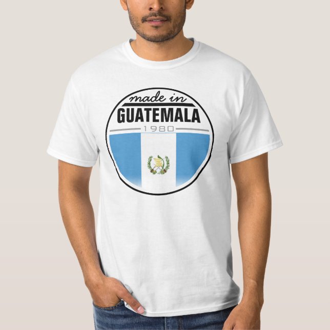 Gemacht in… "Guatemala " T-Shirt (Vorderseite)
