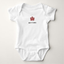 Gemacht in Kanada, Ahornblattbodysuit