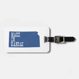 Gemacht in Kansas Gepäckanhänger