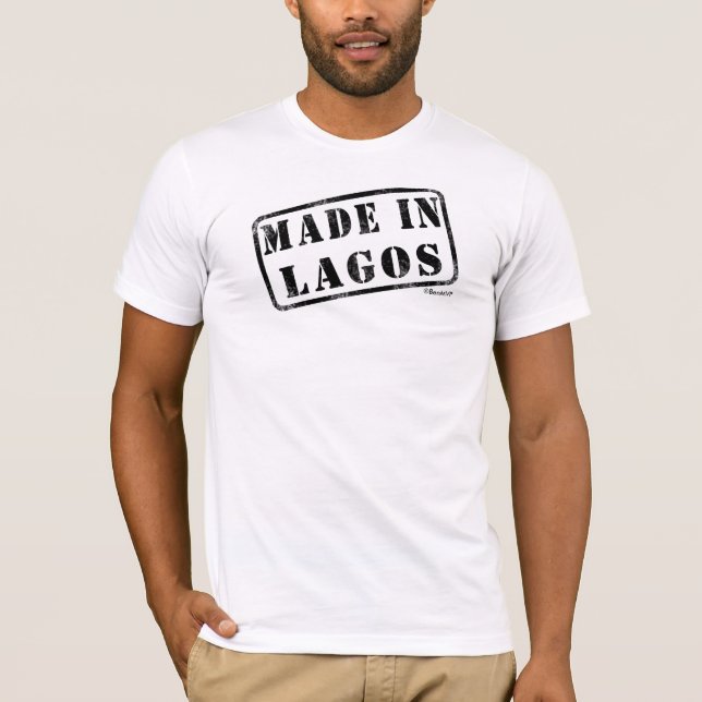 Gemacht in Lagos T-Shirt (Vorderseite)