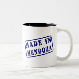 Gemacht in Mendoza Zweifarbige Tasse