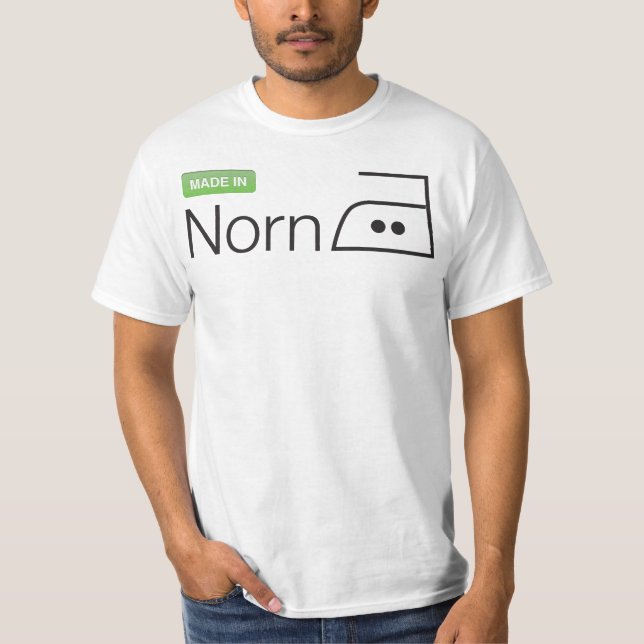 Gemacht in Norn Eisen T-Shirt (Vorderseite)