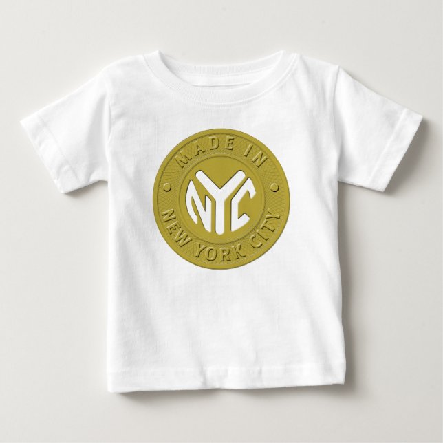 GEMACHT IN NYC scherzt T - Shirt (Vorderseite)