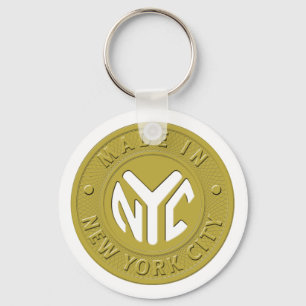 GEMACHT IN NYC Schlüsselkette Schlüsselanhänger