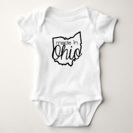 Gemacht in Ohio-Bodysuit Baby Strampler