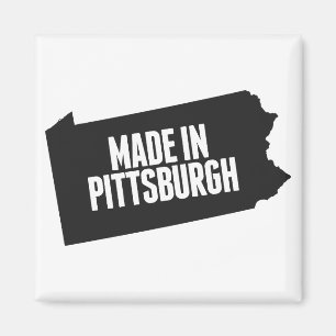 Gemacht in Pittsburgh Magnet